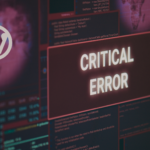 What are critical errors in WordPress?
