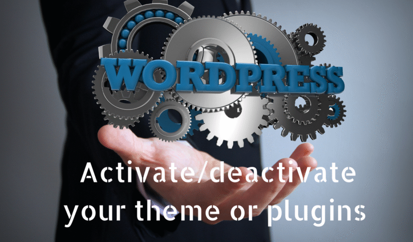 How to activatedeactivate your theme or plugins via cpanel 1