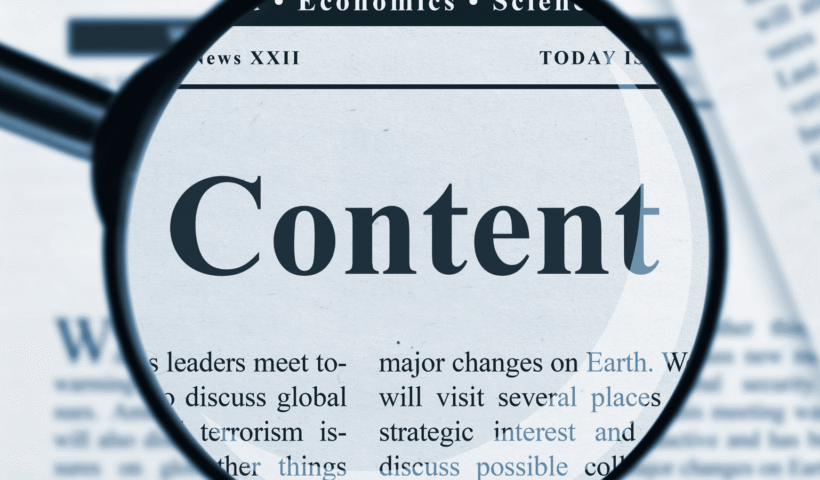 What is content writing